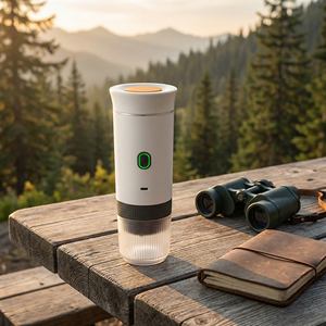 Automated <b>Coffee</b> <b>Machine</b> Battery-Powered Travel <b>Coffee</b> <b>Machine</b> with Stainless Steel Capsule System 0.5L Water Tank - Product Image 5