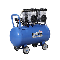Sinewy May Nen Khi Kieu Mo 2.2Kw 3Hp 80 Liter Industria Compresseur d'air sans huile silencieux à faible bruit Compresseurs électriques