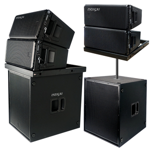 HDL30AA Double 10 pouces 2000W Néodyme DSP 2200W Amplificateur Subwoofer Basse Actif Professionnel Double 10 pouces Haut-parleurs Line Array - Product Image 1