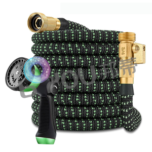 Expandable with On/off Brass <b>Switch</b> & Thread Connectors 10-mode Water Spray Nozzle - Product Image 2
