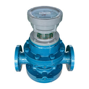 เครื่องวัดการไหลของเอทิลีนไกลคอล DN65 แบบโอวัลเกียร์ เซ็นเซอร์วัดการไหลของน้ำมัน - Product Image 1