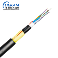 Cable de Fibra Óptica ADSS de 48 Núcleos, Monomodo, No Metálico, Autoportante Aéreo para Telecomunicaciones en Filipinas