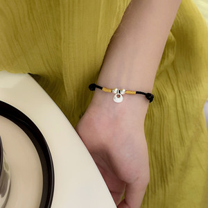 สร้อยข้อมือเงินแท้ S925 สไตล์จีน ประดับเพชรพลอย ดีไซน์เก๋ สำหรับผู้หญิง เหมาะเป็นของขวัญ - Product Image 2