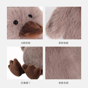 Vente chaude Ladom <span class=keywords><strong>canard</strong></span> en peluche tissu doux poupée en peluche et coussin Design parfait pour les enfants - Product Image 3