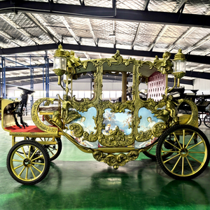 Voiture électrique de tourisme Rococo Art avec batterie 60V 80A, taille personnalisable pour mariages, communes à thème et attractions touristiques - Product Image 1