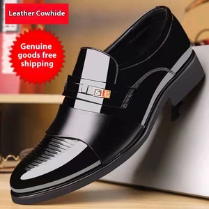 Chaussures de Ville Oxford <span class=keywords><strong>100</strong></span>% Cuir de Vache pour Homme, Style Business Décontracté, Semelle Souple Antidérapante, Hiver, PVC, en Liquidation Spéciale - Product Image 2