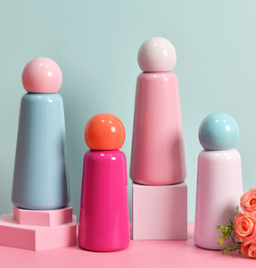 500ml Ins 304 thép không gỉ phích cup <span class=keywords><strong>lund</strong></span> sáng tạo ngoài trời hai lớp nước đáng yêu Ins áp suất không khí nhiệt lưu trữ lạnh - Product Image 3