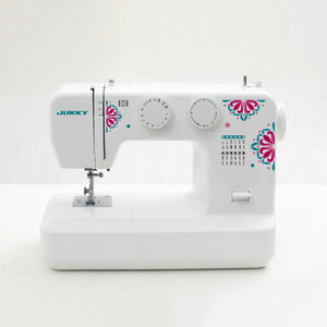 Machine à coudre multifonctionnelle JUKKY 6824 tout-en-un avec enrouleur automatique de canettes <span class=keywords><strong>et</strong></span> pédale, idéale pour les débutants, pour la maison <span class=keywords><strong>et</strong></span> les voyages - Product Image 1
