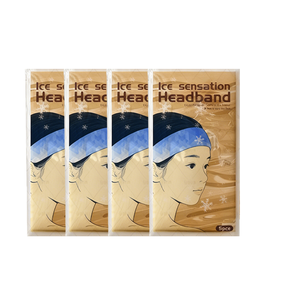 젤 쿨링 헤드밴드 물리적 냉각 가정용 성인용 급속 발열 감소 젤 해열 패치 - Product Image 5