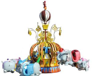 Le Migliori Attrazioni da Luna Park Più Popolari: <span class=keywords><strong>Elefante</strong></span> <span class=keywords><strong>Volante</strong></span> / Attrezzature per Parchi a Tema Cinesi in Fibra di Vetro e Metallo per Parchi Avventura Interni/Esterni - Product Image 1