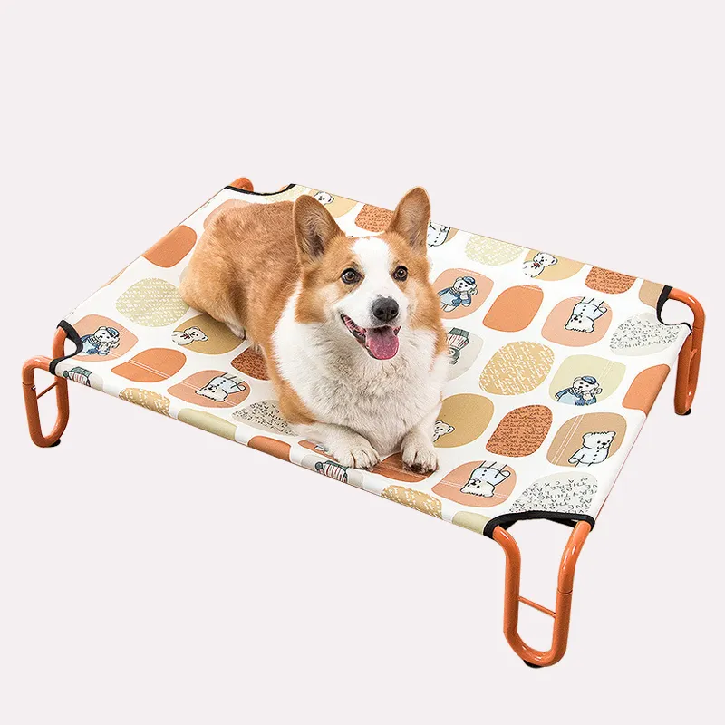 ארבע עונות יכול להשתמש כלבים קמפינג מלונה נשלף רחיץ מחמד בינוני גדול מוגבה כלב מיטה