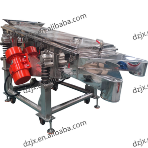 Dzjx Cấp Thực Phẩm Thép Không Gỉ Trà Vuông Tuyến Tính Rung Động Cơ Sàng Màn Hình Sàng Máy Cho Perlite Bột Bột Cây Gai Dầu Hạt Giống - Product Image 4