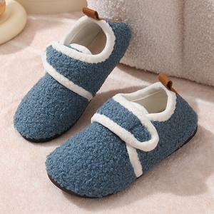 Pantuflas <span class=keywords><strong>de</strong></span> Invierno 2025 para Niños, Forro <span class=keywords><strong>de</strong></span> Algodón Afelpado, Antideslizantes, Cálidas, <span class=keywords><strong>de</strong></span> Felpa, Suela Suave, para Interiores, para Niños y Niñas - Product Image 3