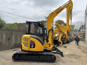 Mini-excavatrice Komatsu PC50 PC55 PC35 avec godet de terrassement, poids opérationnel de 5 tonnes, machine hydraulique sur chenilles - Product Image 3