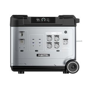 สถานีไฟฟ้าพกพา Oukitel P5000E Plus LiFePO4 3600W 5120WH รองรับแผงโซลาร์เซลล์สูงสุด 1000W สำหรับสำรองไฟบ้านและจัดเก็บพลังงาน - Product Image 2