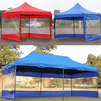 Conception en ligne d'usine Publicité extérieure Salon Tente Étanche 3x3m10x10ft Gazebo Pop up Logo personnalisé Événement Auvent Tentes