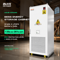 Kabinet BESS Pendingin Cair MATE 135kW 261kWh dengan Baterai LifePO4 UL9540A untuk Penyimpanan Daya Cadangan Tak Terputus di Museum