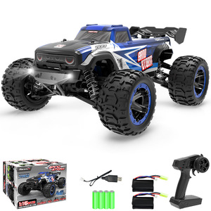 RC Auto 1:16 Kleines Offroad 2,4G Ferngesteuertes Fahrzeug Ferngesteuertes Geländefahrzeug mit Hoher Geschwindigkeit und Großen Reifen für Jungen - Product Image 3