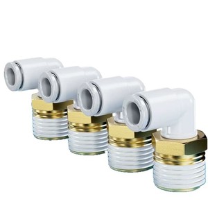 Raccord rapide SMC KQ2L04 06 08 10 12 16 M5A, raccord pneumatique en plastique à filetage externe - Product Image 1