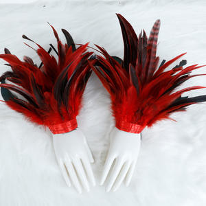 Disfraz de Halloween, Pulseras de Plumas para Cosplay, Color Personalizado, Cómodas Pulseras Ajustables para Mujer, Talla Personalizada, Conjunto de Disfraz para Cosplay - Product Image 5