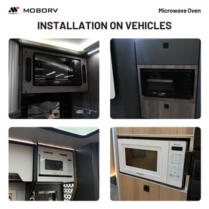 MOBORV Kit d'Enjoliveur Certifié SAA en Acier Inoxydable 20L Léger <span class=keywords><strong>pour</strong></span> Four <span class=keywords><strong>Micro</strong></span>-ondes de Placard Supérieur de Camping-car, Caravane, VR B16 - Product Image 5
