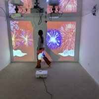 Système de jeu interactif pour parc d'attractions, plus de 150 jeux, dalles interactives au sol, projection métallique, prix compétitif