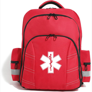 Free Sample First Aid Backpack <b>Bags</b> <b>Medical</b> First Aid <b>Bag</b> Emergency Training Use Traveling Car First Aid Kit <b>Bags</b> - Product Image 3