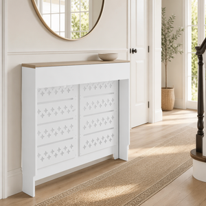 Copritermosifone <span class=keywords><strong>in</strong></span> <span class=keywords><strong>Legno</strong></span> con Cassetto Nascosto e Armadietto Contenitore per Soggiorno - Product Image 6