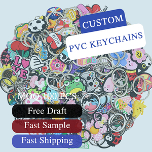 <span class=keywords><strong>2025</strong></span> nóng bán buôn tùy chỉnh Keychain PVC llaveros personalizados Keychain tùy chỉnh llaveros - Product Image 1