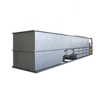 Système de recyclage des usines de traitement des eaux usées, pour les déchets domestiques et industriels, eau noire/grise
