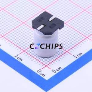 Condensador Sólido OCV330M1ETR-0812 SMD, D8xL12mm (Capacitancia: 33uF) (Precisión: 20%) (Voltaje Nominal: 25V) - Product Image 2