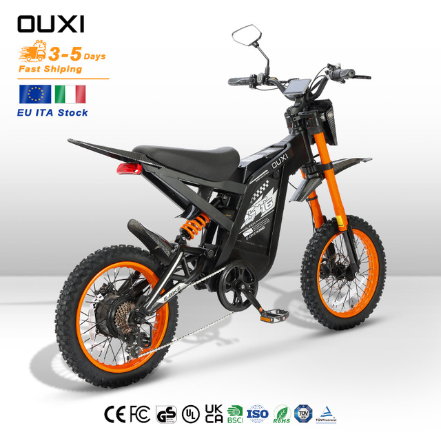 Italy Warehouse Ouxi GT16 Efficient 48V 20Ah 250W Italian Electric Bike with 16-Inch Tire and 25Km/H Speed