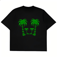 Transfert de strass thermocollant personnalisé motif cocotier pour T-shirts