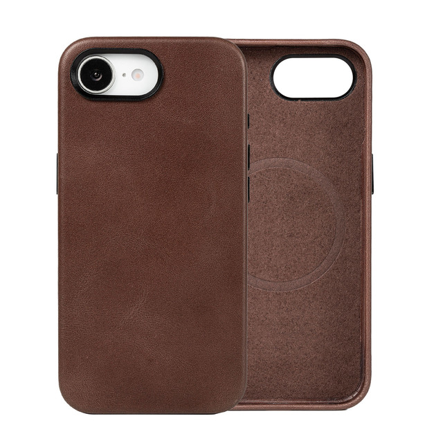 Genuine Leather Case for 16 E Luxury Foldable Design Includes Screen Protector-Factory Direct Wholesale
