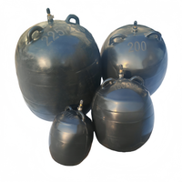 Bouchon d'étanchéité gonflable Yingpu noir 2 pouces 12 pouces en caoutchouc/PVC pour test d'étanchéité DN50-DN600 pour canalisations d'égout et drain de sol