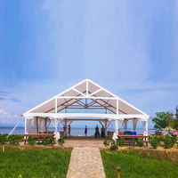Chapiteau transparent Pvc 15M X 20M aluminium extérieur grand chapiteau Festival grand événement tente toit fête mariage tente pour événements