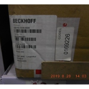 คอมพิวเตอร์อุตสาหกรรม Beckhoff รุ่น C6240-1036-0020 กำลังไฟ 500 วัตต์ พร้อมอีเธอร์เน็ตอุตสาหกรรม สำหรับ Gudel Ag สวิตเซอร์แลนด์ - Product Image 1