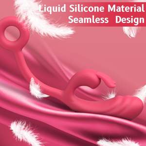 Vibrateur lapin, jouets sexuels pour femmes - Vibrateur interne, gode lapin, stimulateur clitoridien féminin avec 10 modes de vibration - Product Image 5