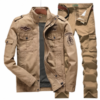 Ensemble de vestes tactiques pour hommes en gros, imperméables, avec poches utilitaires, uniformes de travail d'extérieur, personnalisables OEM
