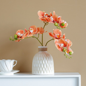 Orchidée Phalaenopsis Artificielle Ruilisi 30cm-190cm Fleur en Soie Décoration Mariage Maison Blanc Rose Clair - Product Image 3