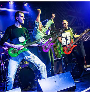 Strumenti Musicali Gonfiabili per Feste, Chitarra e Microfono Gonfiabili Durevoli ed Ecologici, Accessori per Rock <span class=keywords><strong>Star</strong></span> per Bambini - Product Image 4