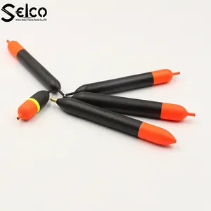 Selco Custom Catfish Inline Pike Fishing Float 8G 15G 20G 25G 30G Rubber Orange Balsa Phosphorous Other Shape Design Fishing