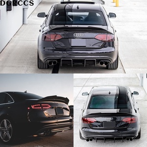 For B8 Sedan PSM Style Carbon Fiber Rear Spoiler Trunk Wing 2007-2011 Carbon Fiber - Product Image 6