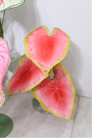 Harga Pabrik Daun Monstera, Anthurium, Philodendron Buatan EVA Custom, Bunga Besar untuk Pernikahan, Pajangan Mal Luar Ruangan