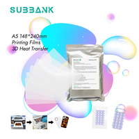 Papel de Sublimación ADVANSUB, Caja y Adhesivo Nuevos, Papel de Transferencia Térmica A3 A4 A5 para Impresión de Inyección de Tinta, Alto Rendimiento para Carcasas de Teléfono y Teclas DIY