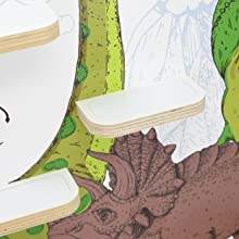 Estante de música para niños, caja con motivo de dinomania, adecuado para la Toniebox y aproximadamente 45 tonos, idea de regalo, jugar, recoger, stan - Product Image 4