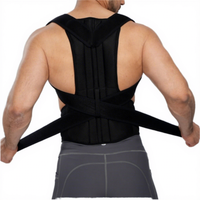 Correcteur de posture dorsal respirant SENX personnalisé, soutien lombaire réglable, ceinture médicale pour soulager les douleurs dorsales au quotidien
