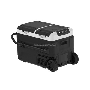 Réfrigérateur-congélateur portable Remaco Overlanding Gear 12V à double zone, contrôle par application, batterie intégrée, en plastique, 40/50/60L, <span class=keywords><strong>pour</strong></span> voiture, <span class=keywords><strong>camping</strong></span>-<span class=keywords><strong>car</strong></span>, camion - Product Image 2