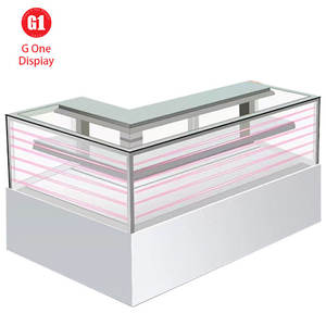 Muebles de Diseño Personalizables de Alta Calidad para Bar o Restaurante, Vitrina para Cafetería, Mueble de Exhibición Vintage para Cafetería - Product Image 4