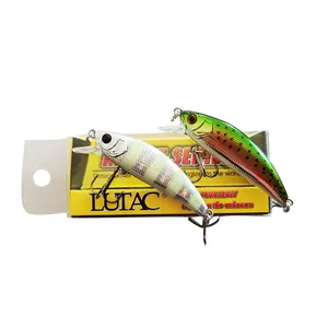 Esca da Pesca Minnow con Occhi 3D, Stampata in ABS, 50mm 5g, per Lanci Lunghi, Esca Rigida per Torrenti e Laghi - Product Image 1